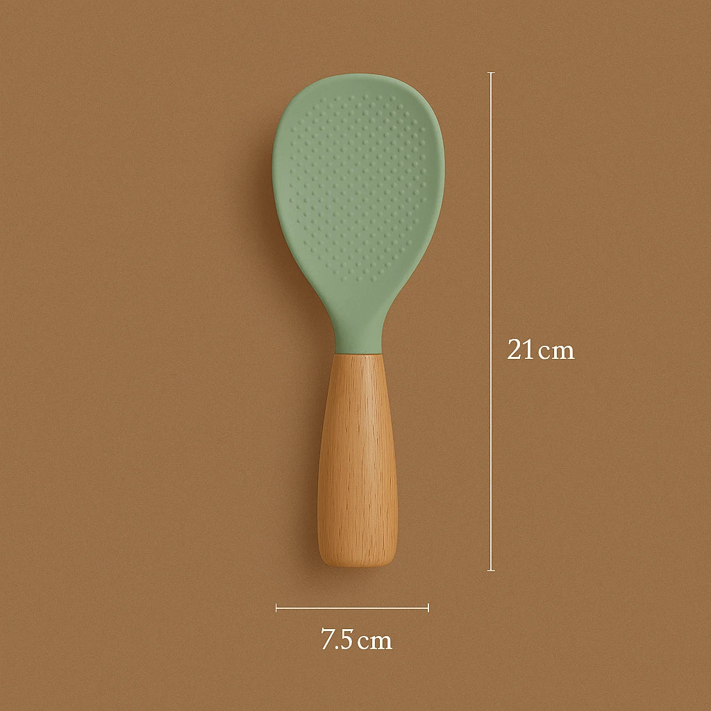 Colher Essenza Silicone: 1 Colher Antiaderente Livre de BPA