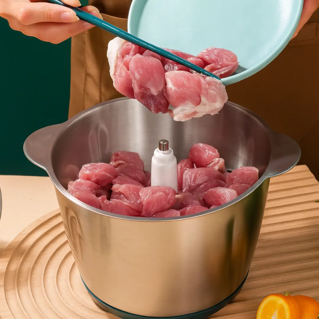 PowerChef Elite Inox Triturador Elétrico Profissional Multiuso