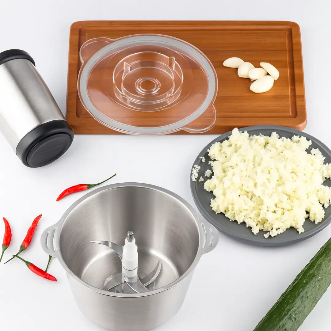 PowerChef Elite Inox Triturador Elétrico Profissional Multiuso