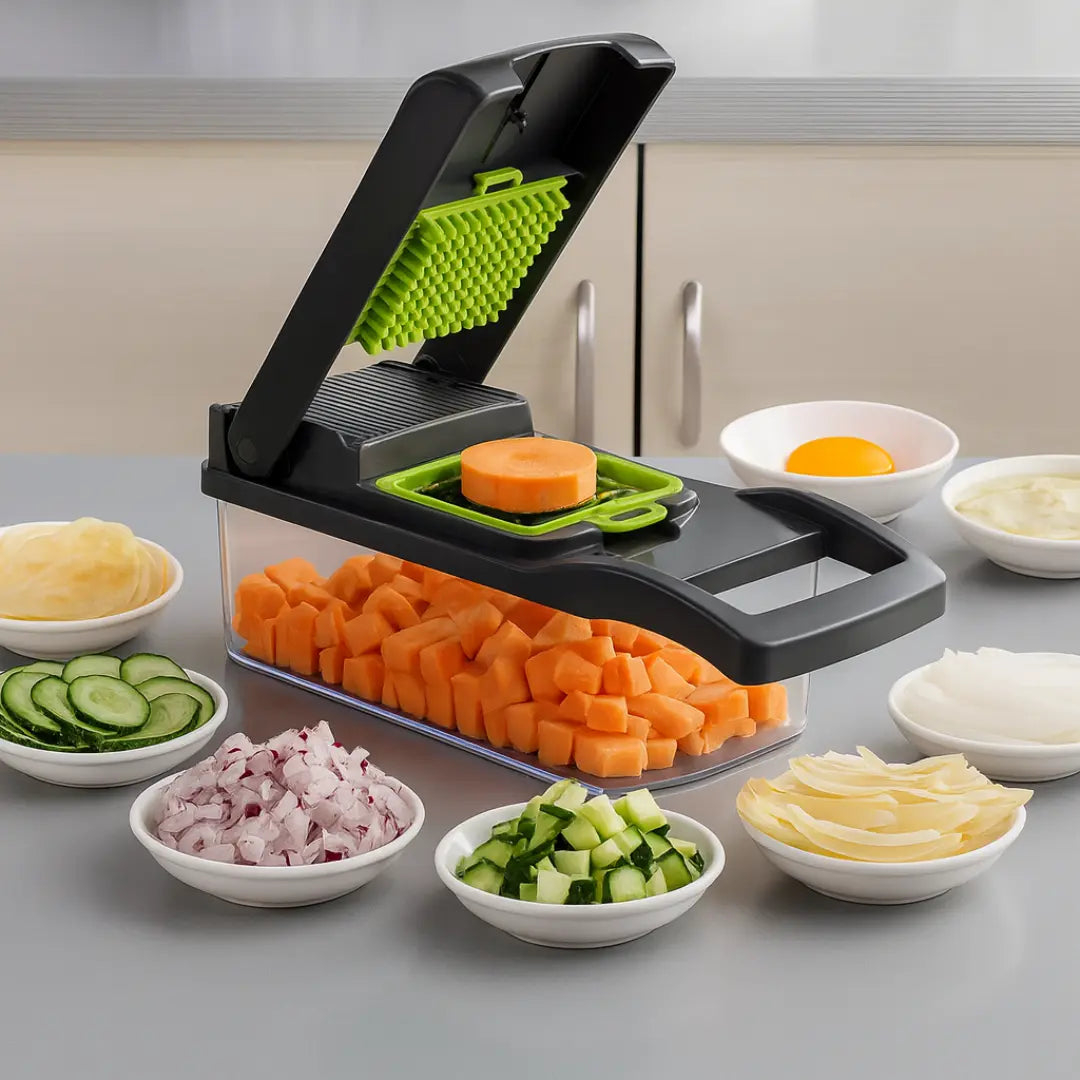 Processador Domus Chef: 16 Funções Exclusivas para Legumes e Frutas