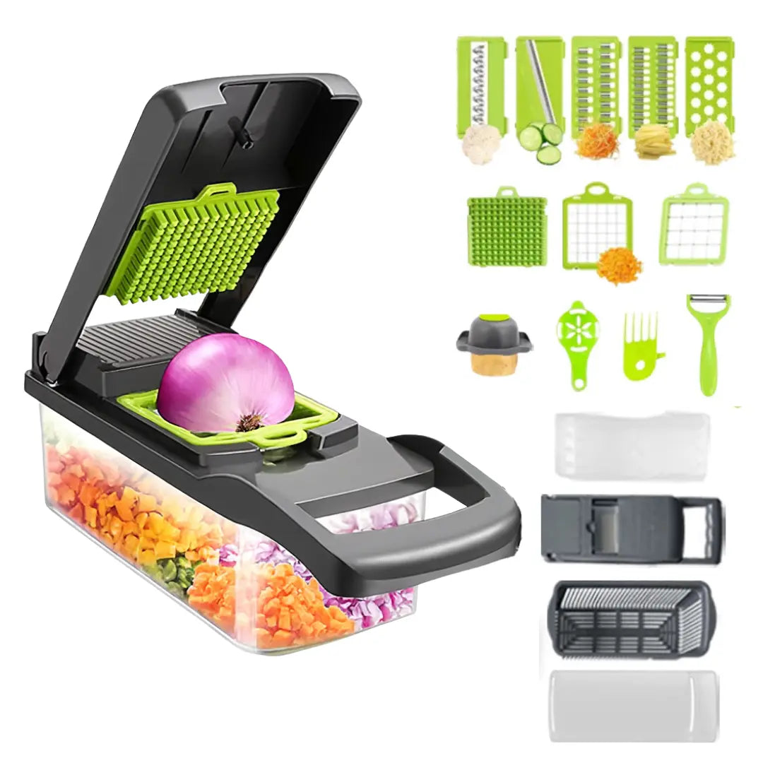 Processador Domus Chef: 16 Funções Exclusivas para Legumes e Frutas