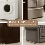 Base ForceMove: Suporte Universal Antiferrugem e Antiderrapante para Móveis e Eletrodomésticos