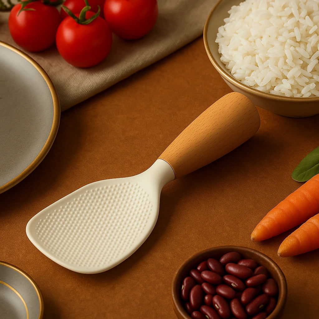 Colher Essenza Silicone: 1 Colher Antiaderente Livre de BPA