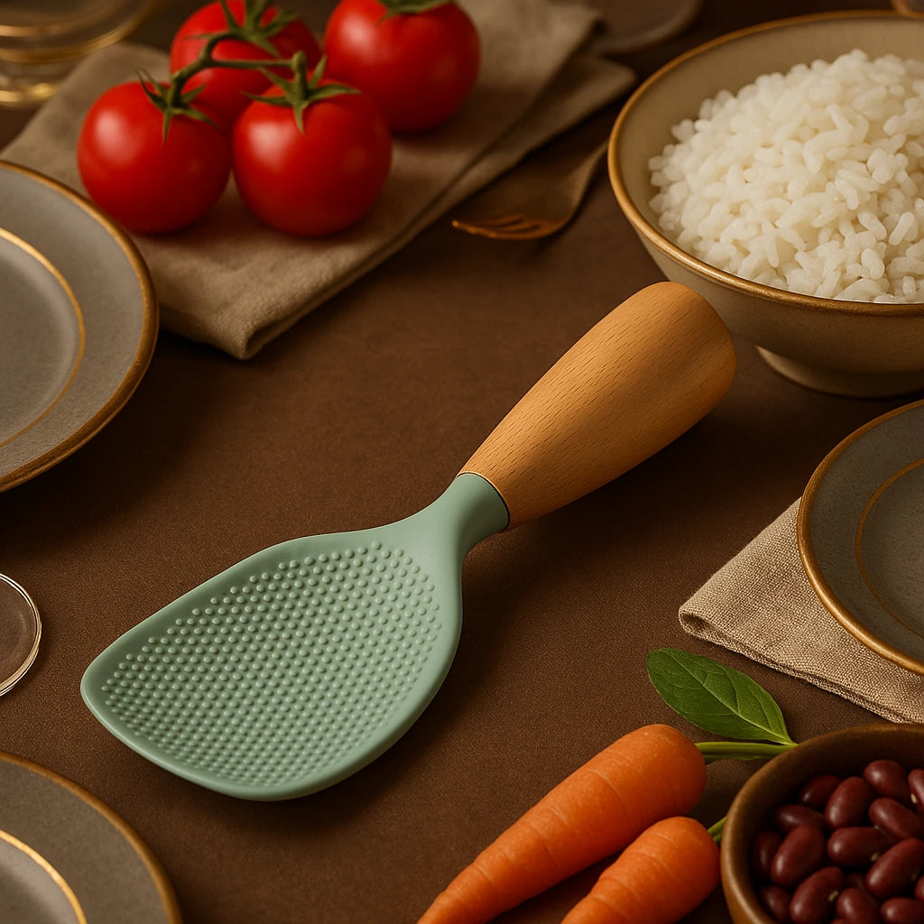 Colher Essenza Silicone: 1 Colher Antiaderente Livre de BPA