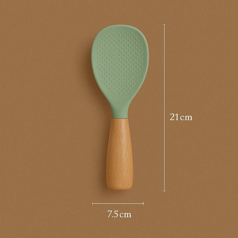Colher Essenza Silicone: 1 Colher Antiaderente Livre de BPA