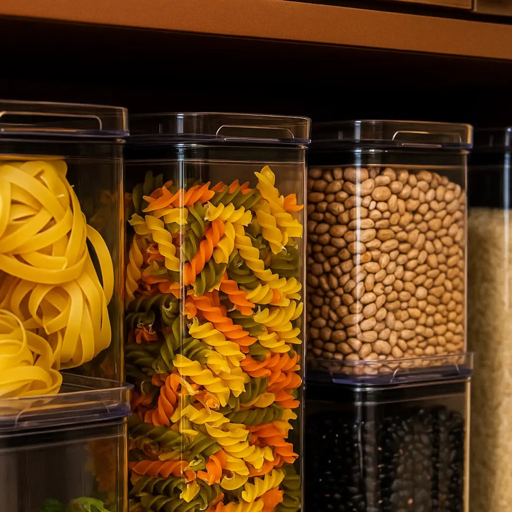 Conjunto Imperium Gourmet: Organizadores Herméticos com Vedação Premium