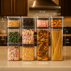 Conjunto Imperium Gourmet: Organizadores Herméticos com Vedação Premium