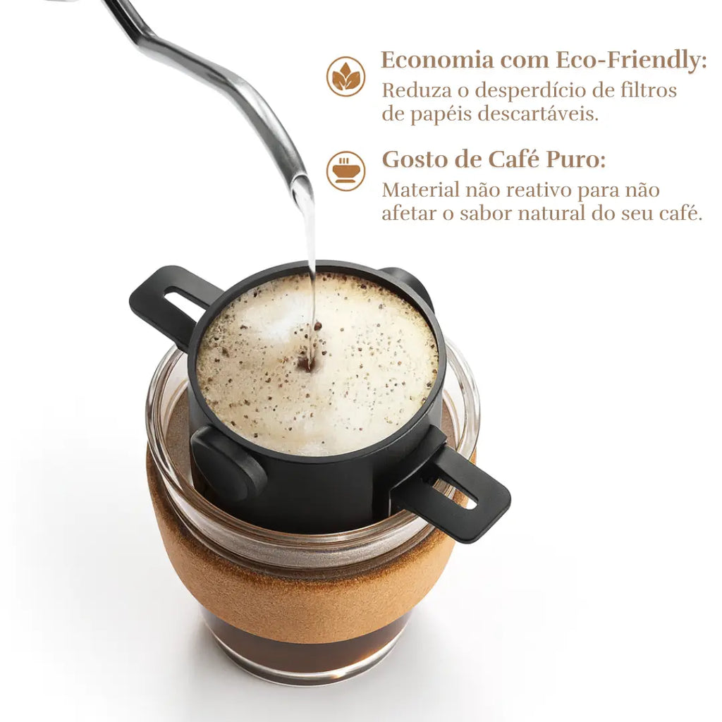 Filtro Savoy: Coador Reutilizável na Medida Certa