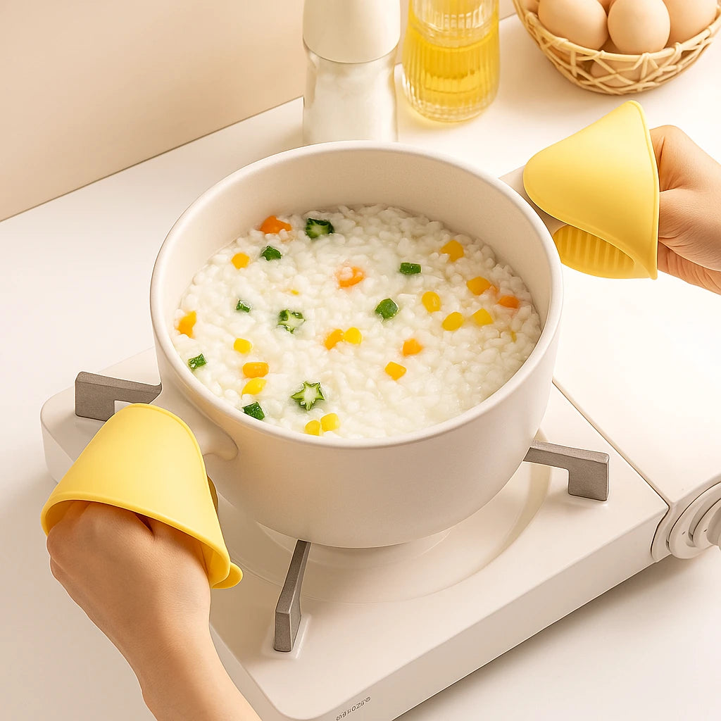 Luvas Bellari Silicone: Par de Luvas Térmicas