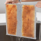 Esfoliante sem Germes: Pano Reutilizável Removedor de Bactérias [Kit 10 Unidades]