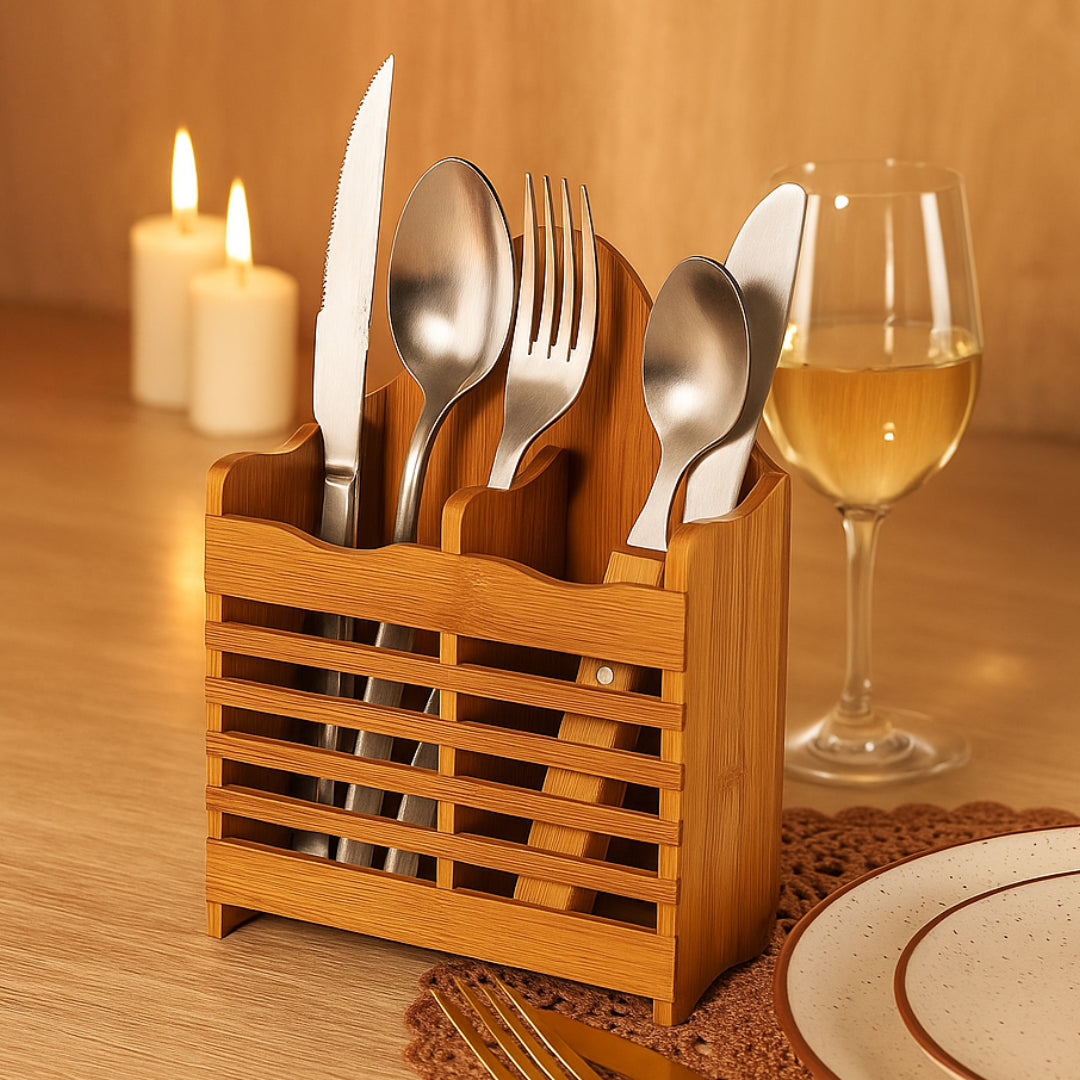 Porta Talheres Ducale: Organizador de Talheres para Mesa