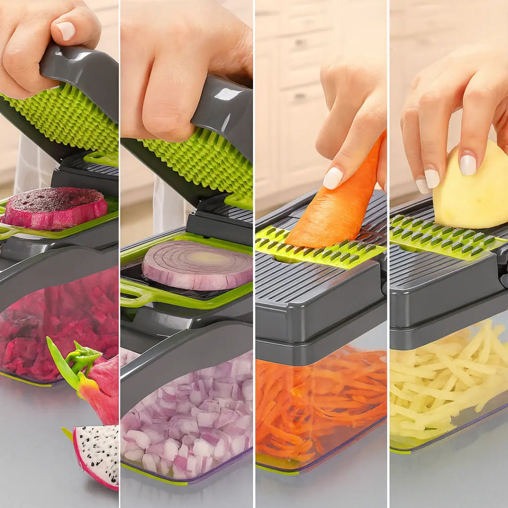 Processador Domus Chef: 16 Funções Exclusivas para Legumes e Frutas