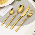 Talheres Veneza: Jogo de Talheres de Luxo de 24 Peças